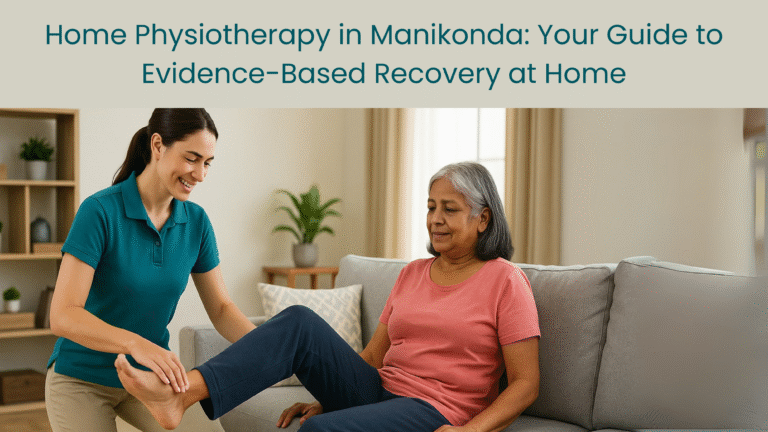 Home Physiotherapy in Manikonda