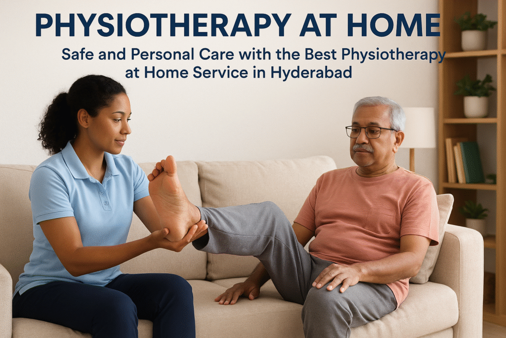 best physiotherapy at home service in Hyderabad