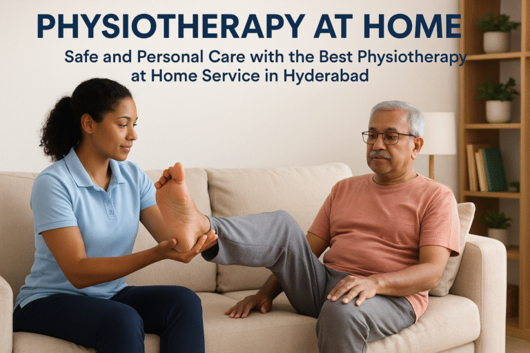 best physiotherapy at home service in Hyderabad